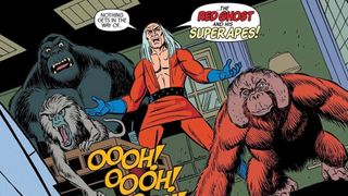 Red Ghost and the Super-Apes on the attack